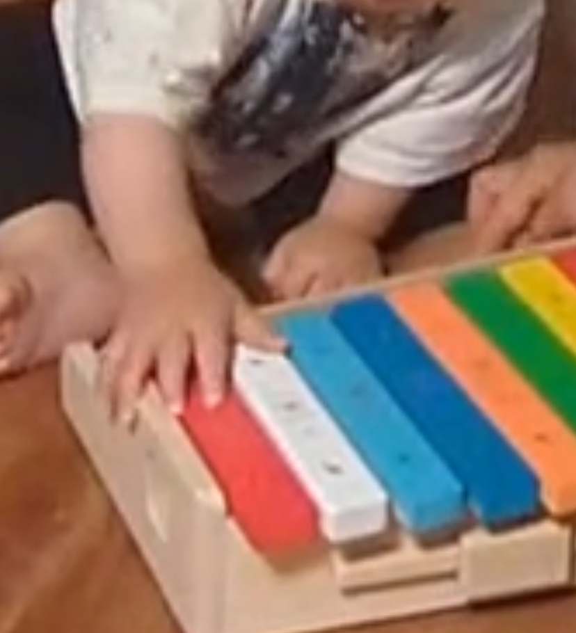 大田区田園調布/横浜市日吉の発達障害・グレーゾーン専門【おひさま親子クラブ】抱っこの散歩で見つけた“ことばの芽”。聞く・話す・読む・書くを育てる言語支援教室。乳幼児の頃から楽器を家族で楽しもう